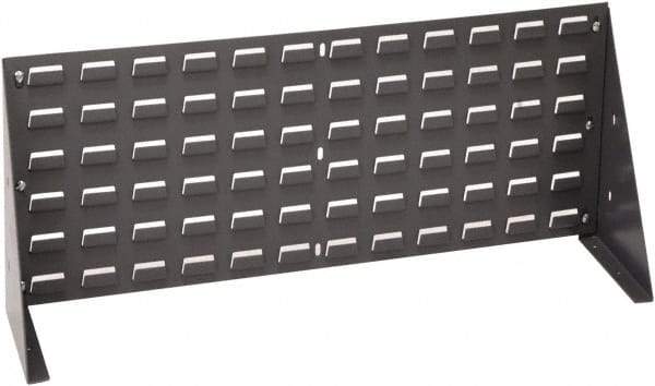 Quantum Storage - 125 Lb Capacity, 8" Deep x 36" Wide x 12" High, Steel Bench Rack - 1 Side - Industrial Tool & Supply