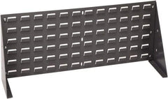 Quantum Storage - 125 Lb Capacity, 8" Deep x 36" Wide x 12" High, Steel Bench Rack - 1 Side - Industrial Tool & Supply