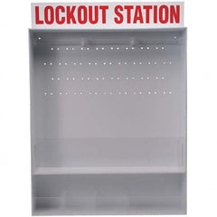 Brady - Empty Polystyrene Lockout Device Station - Industrial Tool & Supply
