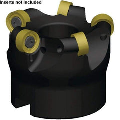 Kennametal - 40.8mm Cut Diam, 5mm Max Depth, 3/4" Arbor Hole, 6 Inserts, RN_J10T3M0_N__ Insert Style, Indexable Copy Face Mill - RODEKA 10 Cutter Style, 38,300 Max RPM, 2 High, Through Coolant, Series Rodeka - Industrial Tool & Supply