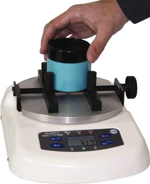 SHIMPO - 0.1 to 88.5 In/Lb Electronic Torque Tester - Industrial Tool & Supply