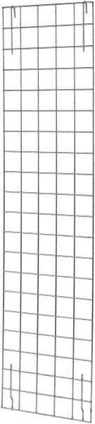 Quantum Storage - 22" Wide, Open Shelving Accessory/Component - Chrome, Chrome Finish, 62" Long, Use with Wire Shelving Units - Industrial Tool & Supply