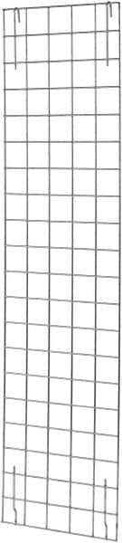 Quantum Storage - 19" Wide, Open Shelving Accessory/Component - Chrome, Chrome Finish, 62" Long, Use with Wire Shelving Units - Industrial Tool & Supply