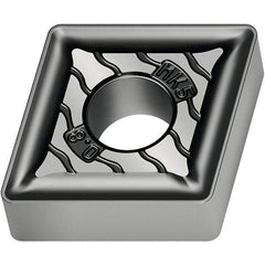 Walter - CNMG644 MK5 Grade WKK10S Carbide Turning Insert - TiCN/Al2O3/TiCN Finish, 80° Diamond, 3/4" Inscr Circle, 1/4" Thick, 1/16" Corner Radius - Industrial Tool & Supply