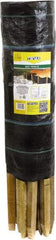 Tenax - 100' Long" x 24" High Silt Fence - Black Woven Polypropylene, For Erosion Control - Industrial Tool & Supply