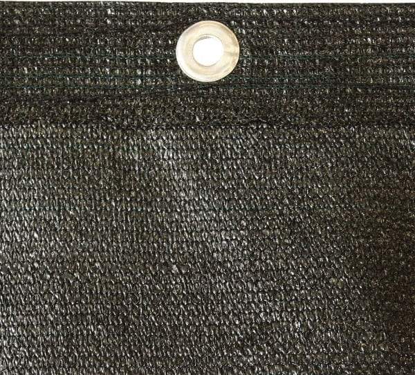 Tenax - Woven Polypropylene Privacy Screen - Black - Industrial Tool & Supply