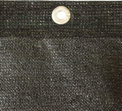 Tenax - Woven Polypropylene Privacy Screen - Black - Industrial Tool & Supply