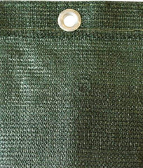 Tenax - Woven Polypropylene Privacy Screen - Green - Industrial Tool & Supply