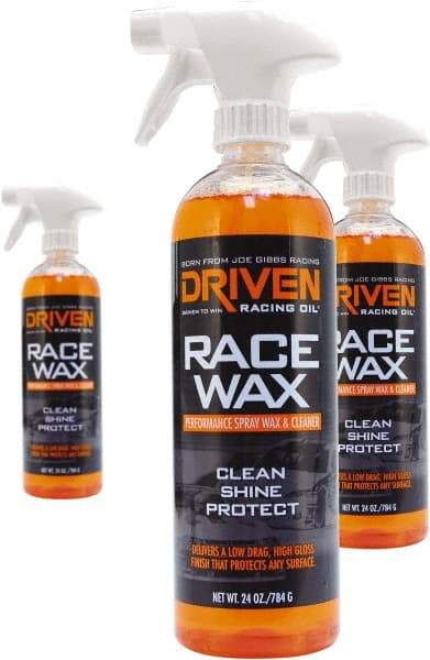 Joe Gibbs Driven Racing Oil - Automotive Wax Cleaner - 24 oz Spray Bottle - Industrial Tool & Supply