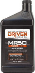 Joe Gibbs Driven Racing Oil - 1 Quart Synthetic Marine Oil - Grade 15W-50 - Industrial Tool & Supply