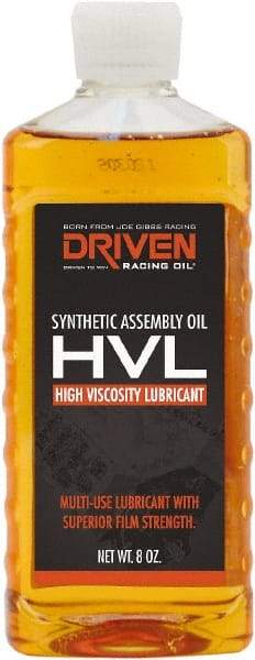 Joe Gibbs Driven Racing Oil - 8 oz Automotive Synthetic Multi-Use Lubricant - Lubricating Oil, 300°F Resistance - Industrial Tool & Supply