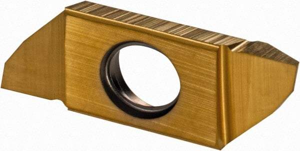 Iscar - SCIR22 Grade IC1008 Carbide Turning Insert - TiN/TiAlN Finish, 90° Irregular, 3mm Thick - Industrial Tool & Supply