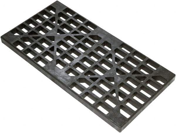 Justrite - 4' Long x 2' Wide x 2-1/2" High, Spill Containment Pallet Grate - Compatible with Justrite Pallets & Accumulations Centers - Industrial Tool & Supply