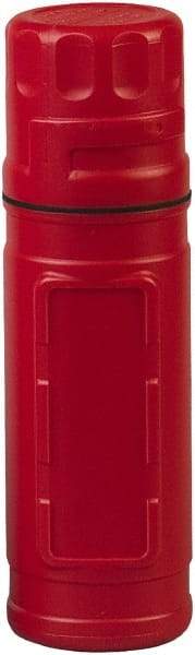 Justrite - 1 Piece Red Document Holders-Certificate/Document - 12-1/2" High x 3.73" Wide - Industrial Tool & Supply