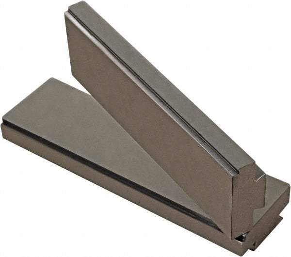 CarveSmart - 1/2" Wide x 1.725" High x 1/2" Thick, Step Vise Jaw - Hard, Steel, Fixed Jaw, Compatible with 6" Vises - Industrial Tool & Supply