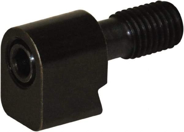 CarveSmart - 1" Wide x 3" High x 2" Thick, Flat/No Step Vise Jaw - Soft, Steel, Fixed Jaw, Compatible with 6" Vises - Industrial Tool & Supply