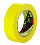 List 301+ 1490mm x 55m Masking Tape - Yellow - Industrial Tool & Supply