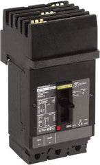 Square D - 20 Amp, 600 VAC, 3 Pole, Plug In Molded Case Circuit Breaker - Thermal Magnetic Trip, Multiple Breaking Capacity Ratings, 14-3/0 AWG - Industrial Tool & Supply
