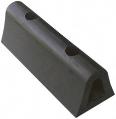 Vestil - 18 Inch Long x 4-1/2 Inch Wide x 4 Inch High Extruded Half-Oval Fender Bumper - 18 Inch Long x 4-1/2 Inch Wide x 4 Inch High Extruded Half-Oval Fender Bumper - Industrial Tool & Supply