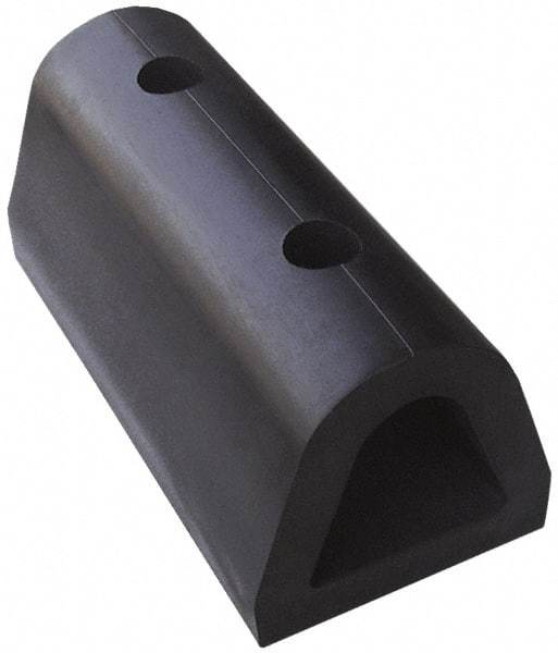 Vestil - 24 Inch Long x 6 Inch Wide x 6 Inch High Extruded Half-Oval Fender Bumper - 24 Inch Long x 6 Inch Wide x 6 Inch High Extruded Half-Oval Fender Bumper - Industrial Tool & Supply