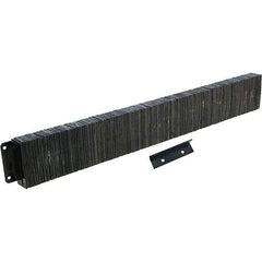 Vestil - 96 Inch Wide x 12 Inch High x 4 Inch Projection Laminated Dock Bumper - 96 Inch Wide x 12 Inch High x 4 Inch Projection Laminated Dock Bumper - Industrial Tool & Supply