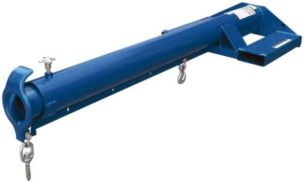 Vestil - 6,000 Lb Capacity Telescopic Boom - 7-1/4" Wide x 2-1/4" High - Industrial Tool & Supply
