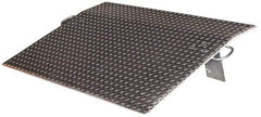 Vestil - 1,900 Lb Aluminum Dock Plate - 48" Long x 36" Wide x 7" High - Industrial Tool & Supply