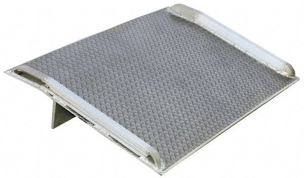 Vestil - 20,000 Lb Aluminum Dock Board - 60" Long x 66" Wide x 10" High - Industrial Tool & Supply