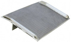 Vestil - 15,000 Lb Aluminum Dock Board - 66" Long x 60" Wide x 11" High - Industrial Tool & Supply