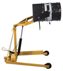 Vestil - 800 Lb Load Capacity, Drum Carrier/Rotator/Boom - 39-15/16" Wide x 80-11/16" High - Industrial Tool & Supply