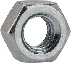 Value Collection - M6x1.00 Metric Coarse Steel Right Hand Hex Nut - 10mm Across Flats, 5mm High, Hot Dipped Galvanized Finish - Industrial Tool & Supply