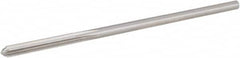 Hertel - 0.132" High Speed Steel 4 Flute Chucking Reamer - Industrial Tool & Supply