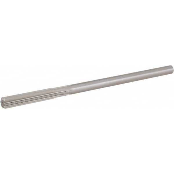 Hertel - 0.381" High Speed Steel 6 Flute Chucking Reamer - Industrial Tool & Supply