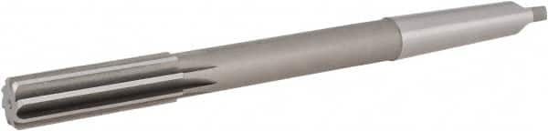 Hertel - 7/8" High Speed Steel 8 Flute Chucking Reamer - Industrial Tool & Supply