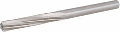 Hertel - Letter T High Speed Steel 6 Flute Chucking Reamer - Industrial Tool & Supply