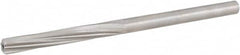 Hertel - #5 High Speed Steel 6 Flute Chucking Reamer - Industrial Tool & Supply