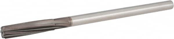 Hertel - 15/32" High Speed Steel 6 Flute Chucking Reamer - Industrial Tool & Supply