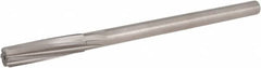 Hertel - 1/2" High Speed Steel 6 Flute Chucking Reamer - Industrial Tool & Supply