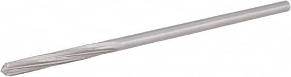 Hertel - 9/64" High Speed Steel 4 Flute Chucking Reamer - Industrial Tool & Supply