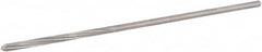 Hertel - 3/64" High Speed Steel 4 Flute Chucking Reamer - Industrial Tool & Supply