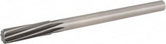 Hertel - 21/32" High Speed Steel 8 Flute Chucking Reamer - Industrial Tool & Supply