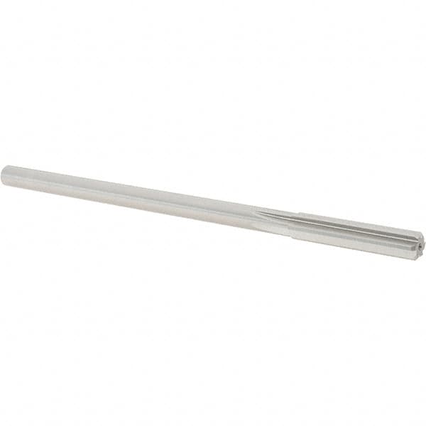 Hertel - 0.311" High Speed Steel 6 Flute Chucking Reamer - Industrial Tool & Supply