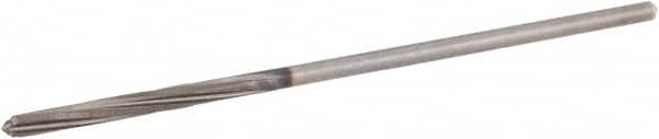 Hertel - 1/8" High Speed Steel 4 Flute Chucking Reamer - Industrial Tool & Supply
