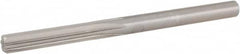 Hertel - Letter T High Speed Steel 6 Flute Chucking Reamer - Industrial Tool & Supply