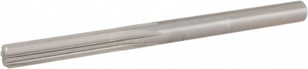 Hertel - 0.3105" High Speed Steel 6 Flute Dowel Pin Chucking Reamer - Industrial Tool & Supply