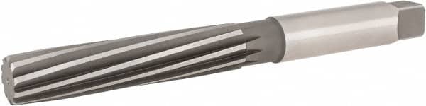 Hertel - 1-3/8" Diam, Straight Shank, 6.31" Flute, Hand Reamer - Industrial Tool & Supply
