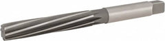 Hertel - 1-1/16" Diam, Straight Shank, 5.63" Flute, Hand Reamer - Industrial Tool & Supply