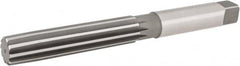 Hertel - 1-7/16" Diam, Straight Shank, 6.44" Flute, Hand Reamer - Industrial Tool & Supply