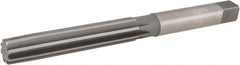 Hertel - 15/16" Diam, Straight Shank, 5.13" Flute, Hand Reamer - Industrial Tool & Supply