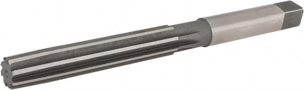 Hertel - 11/16" Diam, Straight Shank, 3.88" Flute, Hand Reamer - Industrial Tool & Supply